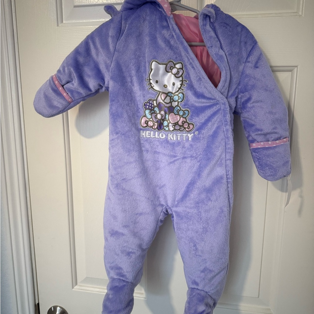 Hello Kitty Lavender Kids Footie